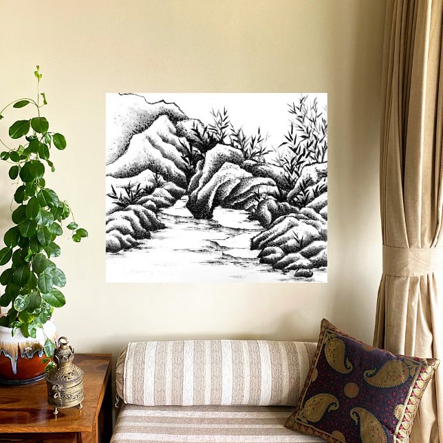 Steine Leinwanddruck (Von Creator hochgeladen)