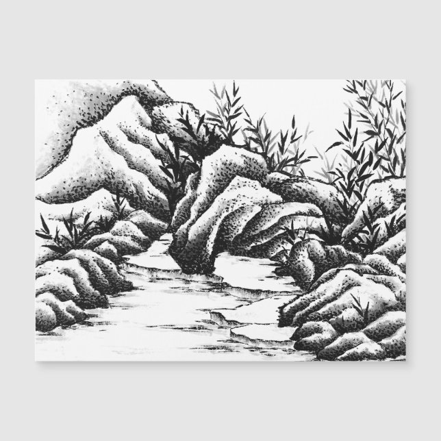 Steine Magnetkarte (Vorderseite)