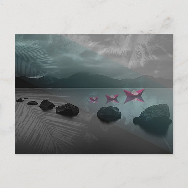 Steine Postkarte (Vorderseite)