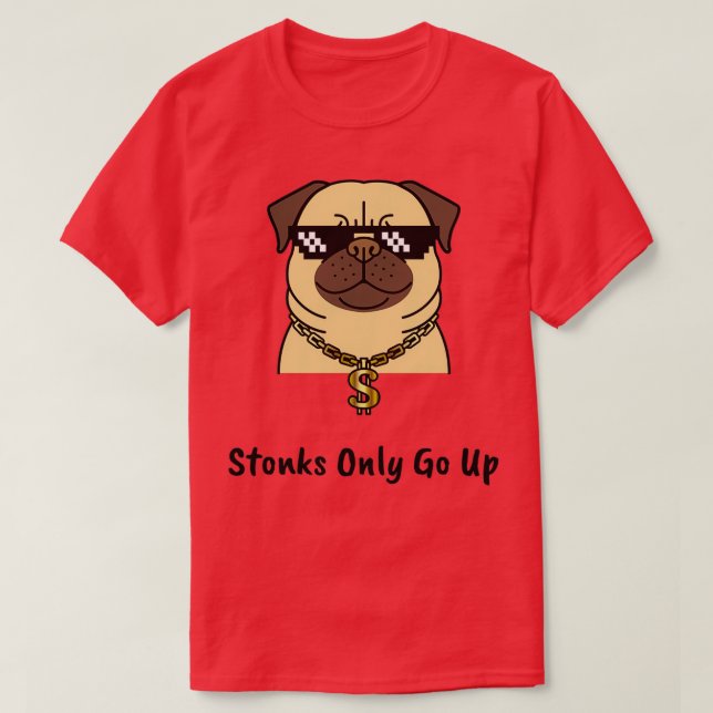 Steine steigen nur um 6 T-Shirt (Design vorne)