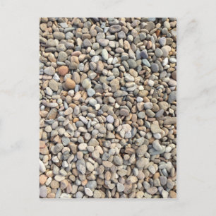 Steine, Steine, Kies Postkarte