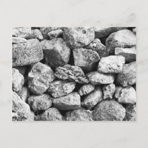 Steine/Steine Postkarte