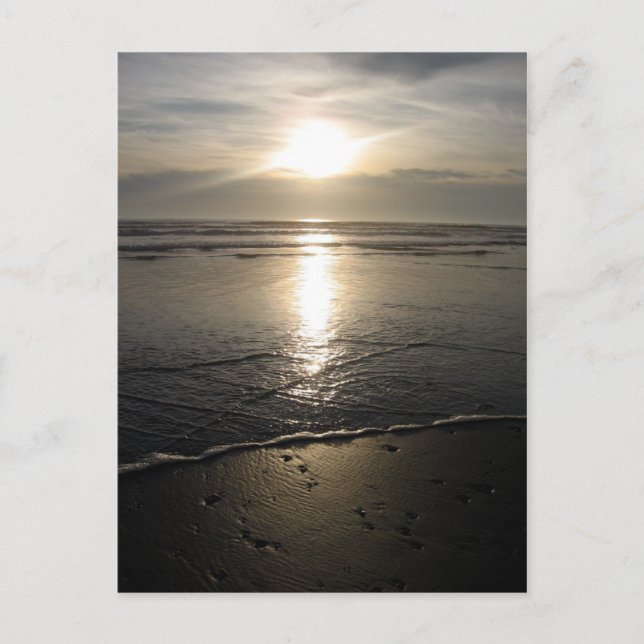 Steine und Sonnenuntergänge Postkarte (Vorderseite)