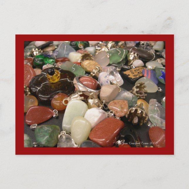 Steine und Winkel Postkarte (Vorderseite)