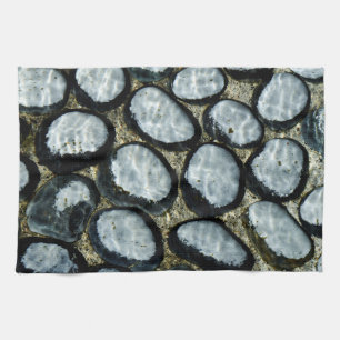 Steine unter Wasser Handtuch