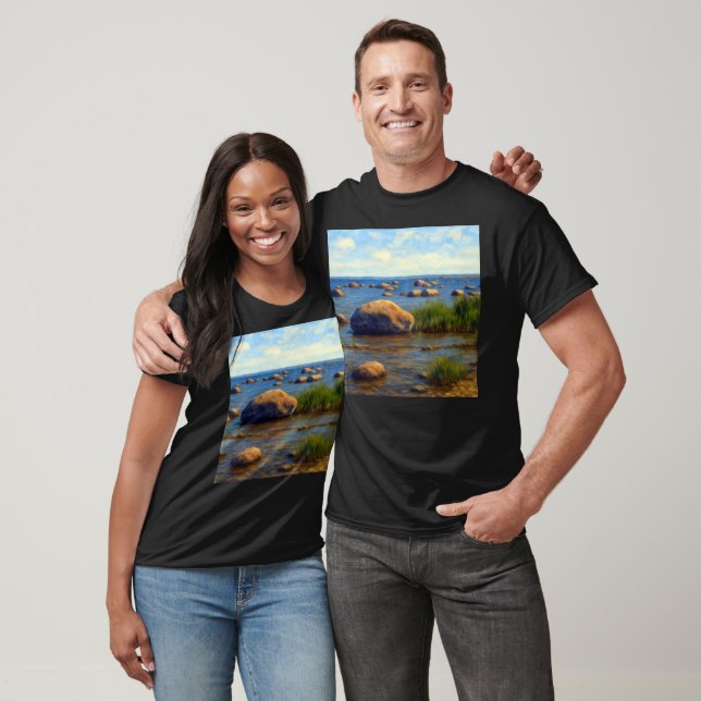Steine von Vormsi T-Shirt (Unisex)