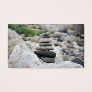 Steine Zen im Strand von Almeria