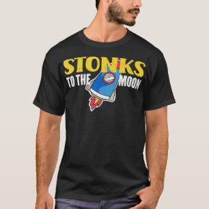 Steine zum Mond Funny Day Trader Stock Geschenk T-Shirt