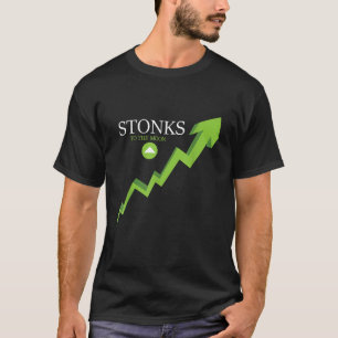 Steine zum Mondbörsennotierungs-Devisenmarkt T-Shirt
