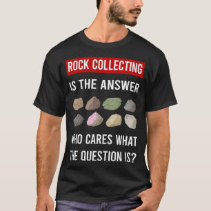 Steinesammeln Steine Steinjäger Steinesuche T-Shirt
