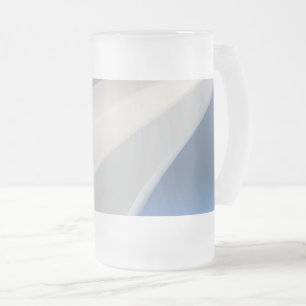Steinfarben Mattglas Bierglas