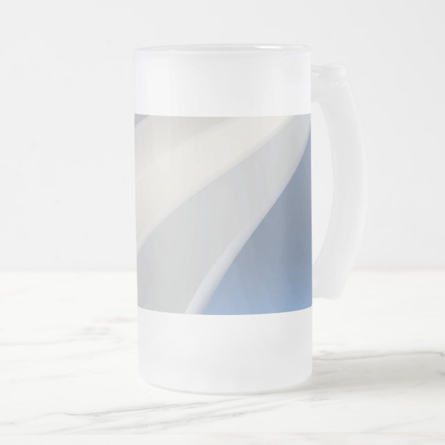 Steinfarben Mattglas Bierglas (VorderseiteRechts)
