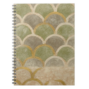 Steinfliesen-Entwurf durch Chariklia Zarris Notizblock