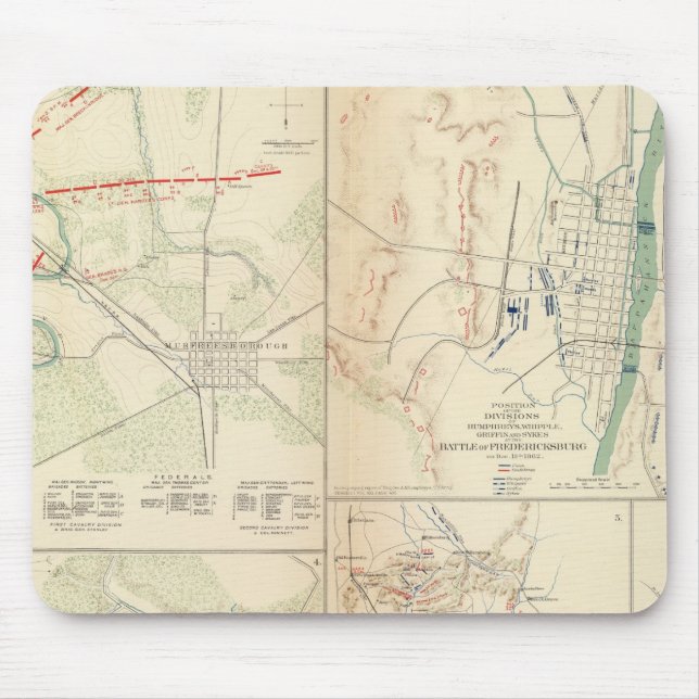 Steinfluss vor Murfreesborough Mousepad (Vorne)