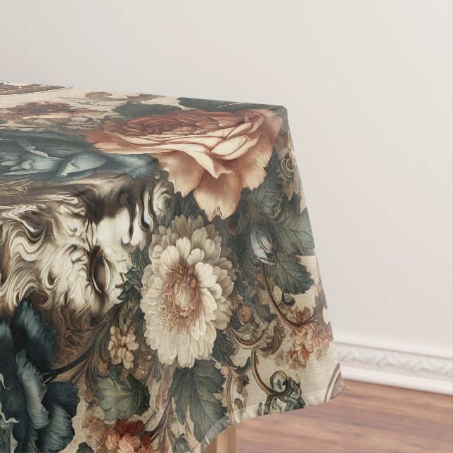 Steinfronten & müde Nächte - Gotisches, großes Mus Tischdecke (Beispiel)