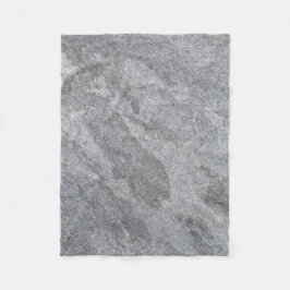 Steingranitstruktur, graue Steinzeug Fleecedecke