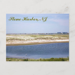 Steinhafen-Punkt-Postkarte Postkarte