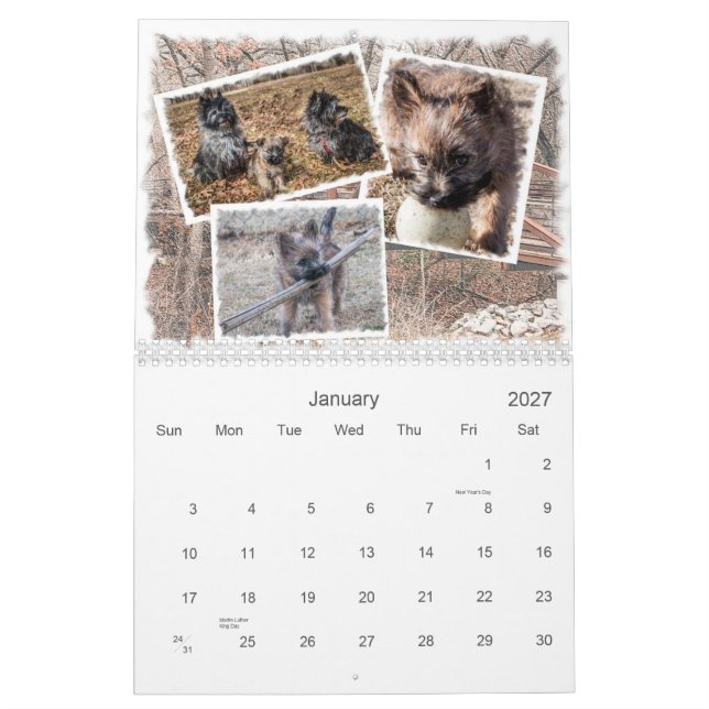 Steinhaufen-Kalender 2014 Kalender (Jan 2027)