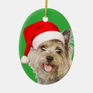 Steinhaufen Terrier Keramik Ornament