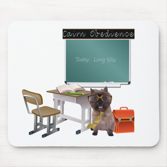 Steinhaufen Terrier Mousepad (Vorne)
