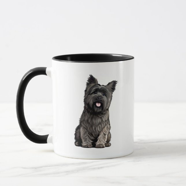 Steinhaufen Terrier Tasse (Links)