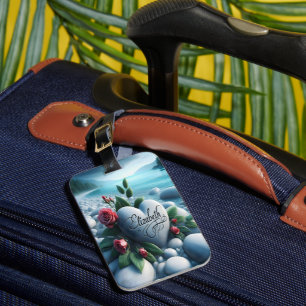 Steinherz am See Gepäckanhänger