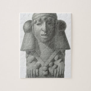 Steinidol des Regen-Gottes Cocijo, Platte von 'ANC Puzzle
