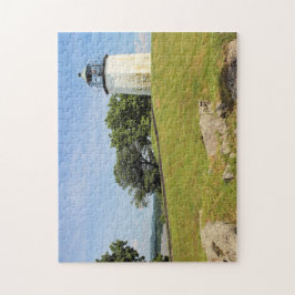 Steiniger Punkt-Leuchtturm, New York Puzzle