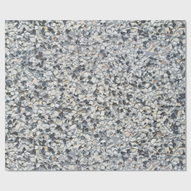 Steiniges Muster Geschenkpapier (Flach)