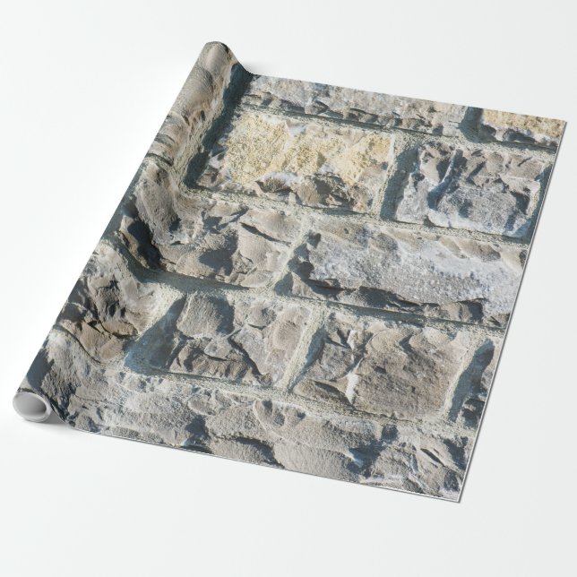 Steiniges Muster Geschenkpapier (Ungerollt)