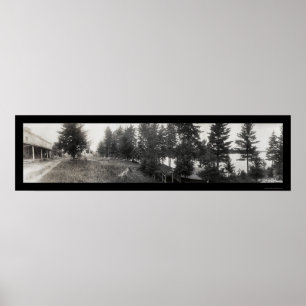 Steiniges See-Hotel Glenfield, New- YorkFoto 1921 Poster