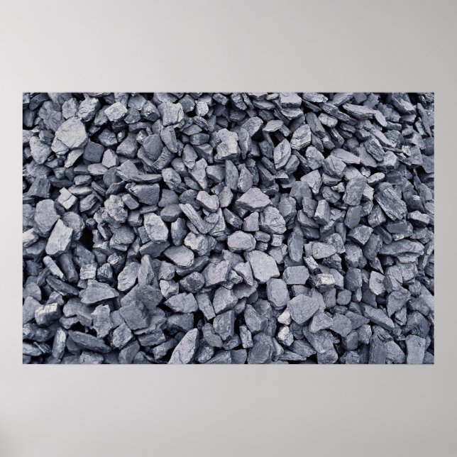 Steinkohlebergwerk, das vor kurzem aus der Bandmin Poster (Vorne)