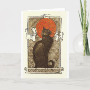 Steinleins Katze - Art Nouveau Ankündigung