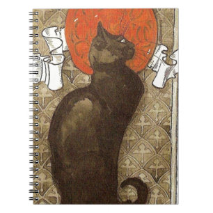Steinleins Katze - Art Nouveau Notizblock