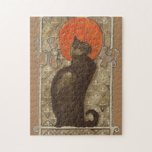 Steinleins Katze - Jugendstil-Werbung Puzzle