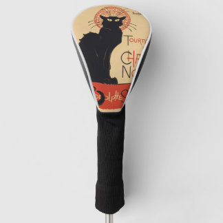 Steinlen Art Nouveau Chic Schwarze Katze Vintage D Golf Headcover