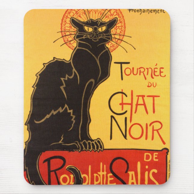 Steinlen: Chat Noir Mousepad (Vorne)