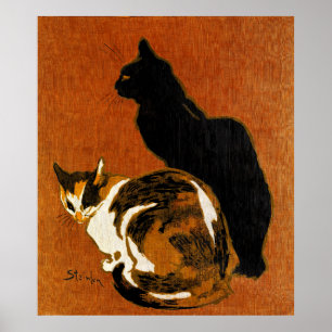Steinlen Katzen Poster