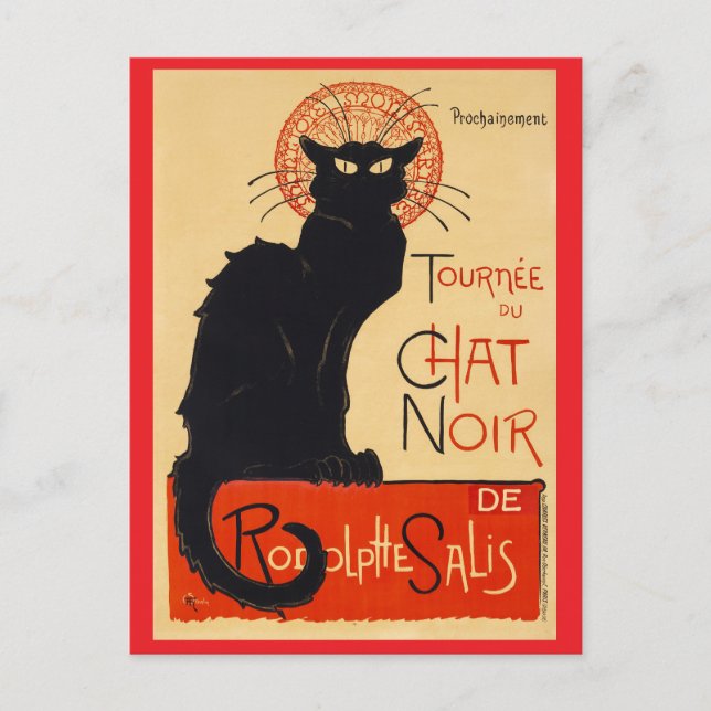 Steinlen Postkarte (Vorderseite)