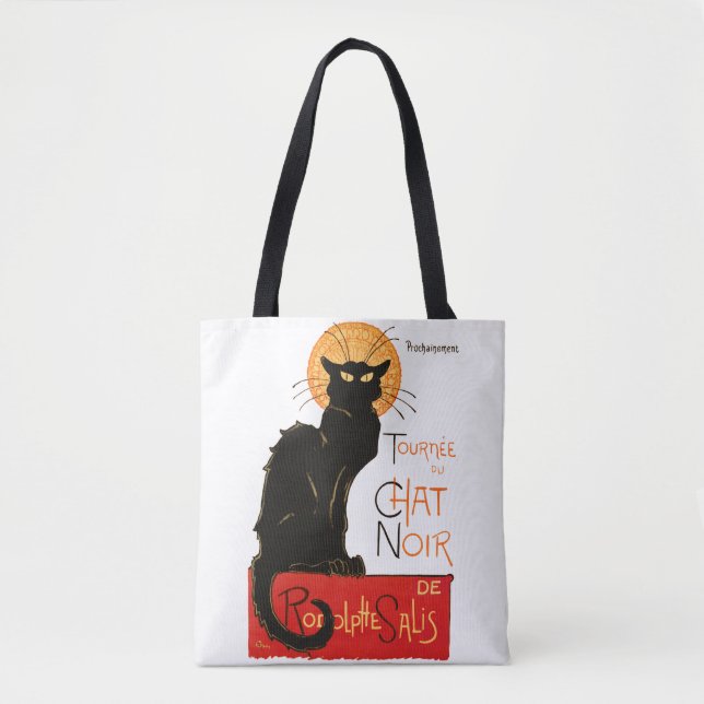 Steinlen Schwarze Katze Klassischer Französischer  (Vorderseite)