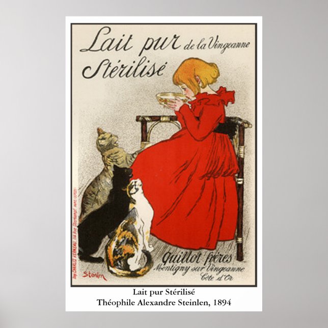 Steinlens Lait pur Stérilisé Poster (Vorne)