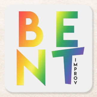 Steinmagnet Rechteckiger Pappuntersetzer