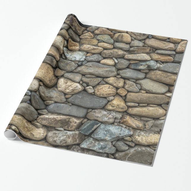 Steinmauer Geschenkpapier (Ungerollt)