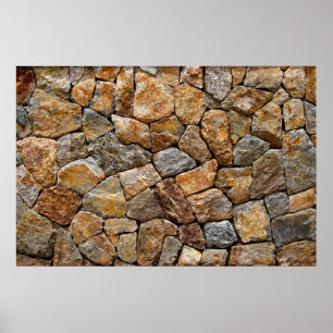 Steinmauer  poster