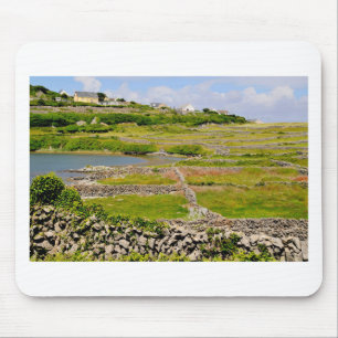 Steinmauern Irlands Mousepad