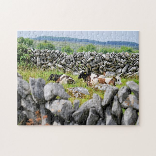 Steinmauern von Kerry. Jigsaw Puzzle (Horizontal)