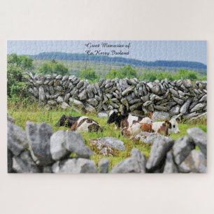 Steinmauern von Kerry. Jigsaw Puzzle