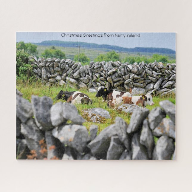 Steinmauern von Kerry. Jigsaw Puzzle (Horizontal)