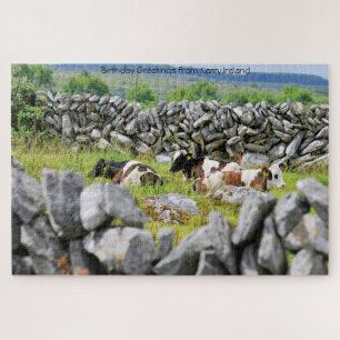 Steinmauern von Kerry. Jigsaw Puzzle
