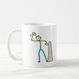 Steinmetz Stickman Kaffeetasse